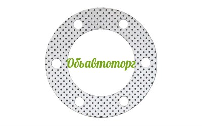 Прокладка фланца выпускной трубы ММЗ Д-260 тр. МТЗ перфометалл (ВАТИ-61) 260-1008043