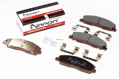 Колодка дискового тормоза а/м ГАЗель NEXT (к-т 4 шт.) (кат А21R23-3501171) NIPPON ADB 0796