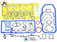 Комплект прокладок двигателя ЗМЗ-405, 409 полный под ГБО для а/м ГАЗ УАЗ (27 наим. 43 шт., облицованная металлом ГБЦ, силикон , паронит, сальники коленвала, 040503-39060221-00, 405.3906022-100, 040500-3906022-00, 405-3906022-05, 405.3906022) ОПТИМА RUATI RN1003