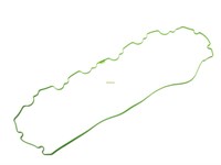 Прокладка клапанной крышки ЯМЗ 536 зелёный силикон, ПРЕМИУМ (ПТП64) 536-1003270-1